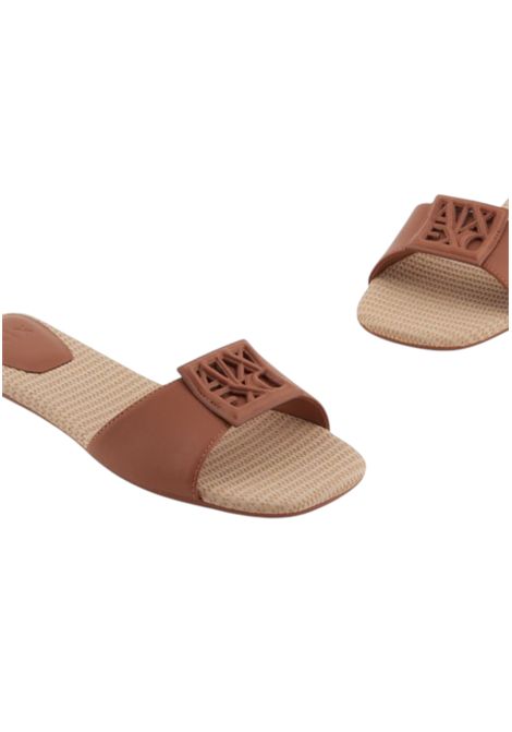 Ciabatte con fascia e logo ARMANI EXCHANGE | Sandali | XDP055 XV92101816